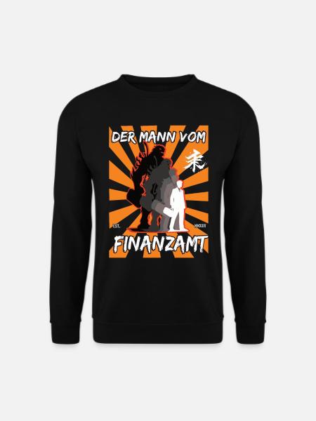 Der Mann vom Finanzamt - Finanzbeamten Design - Unisex Pullover - Schwarz