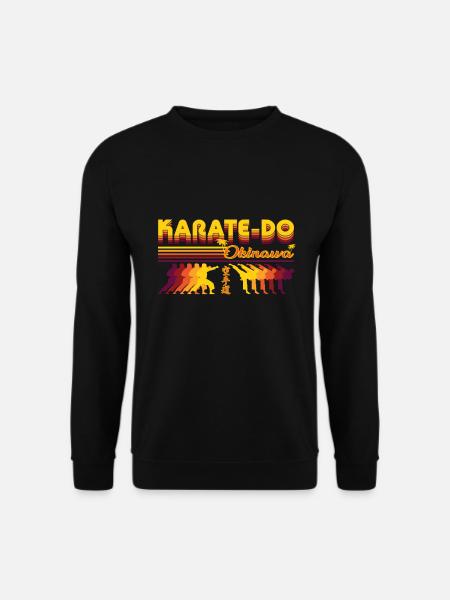 Cool Karate-do Retro Design - Unisex Sweatshirt - black