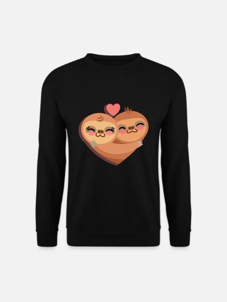 sloth - Unisex Sweatshirt - black