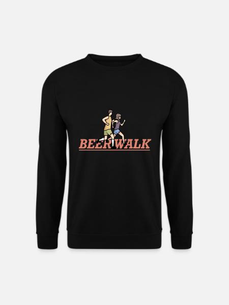 Beer Walk - Bier Marathon - Unisex Sweatshirt - black