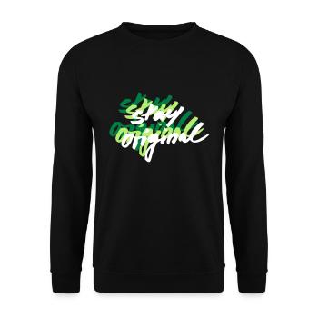 stay original originell Junggesellenabschied punk - Unisex Pullover - Schwarz - Vorne - Alina (178cm) & Michal (187cm)