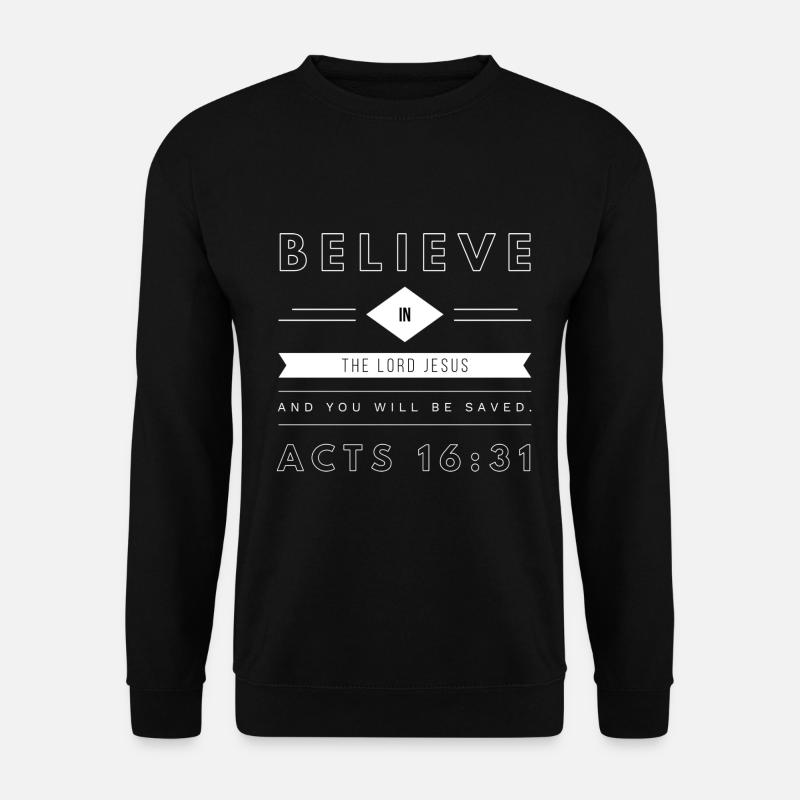 Christian Christian Christian Christian Christian - Unisex Pullover - Schwarz