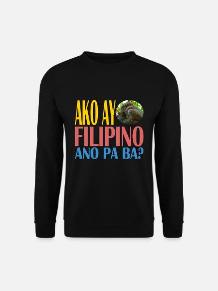 Philippinischer Tarsier - Unisex Pullover - Schwarz