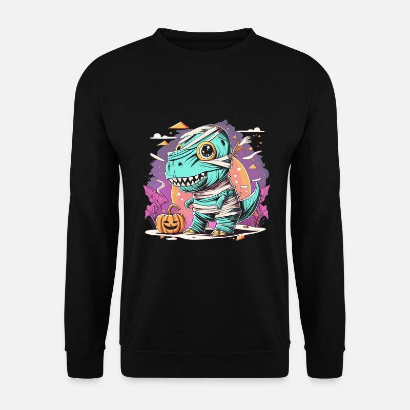 Tyrannosaurus Trex Halloween - Unisex Pullover - Schwarz