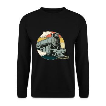 Zug - Unisex Pullover - Schwarz - Vorne - Alina (178cm) & Michal (187cm)