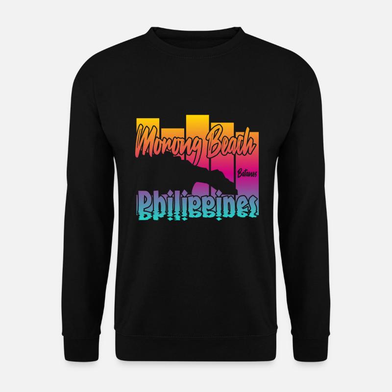 Morong Beach Philippines - Unisex Sweatshirt - black