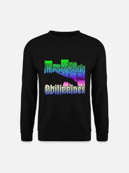 Morong Beach Philippines - Unisex Pullover - Schwarz