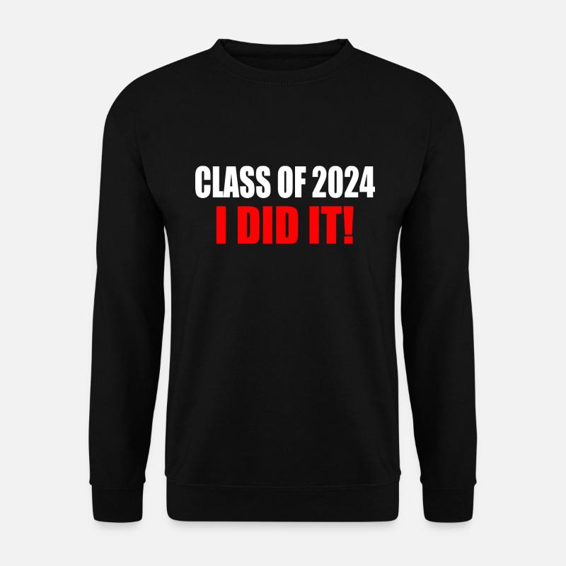 Class of 2024 - Unisex Pullover - Schwarz