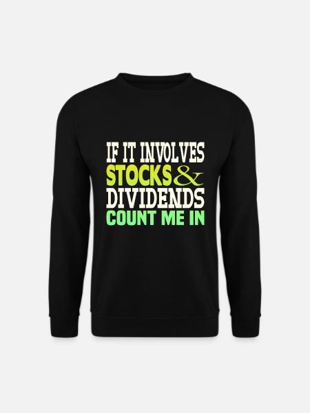 Shares Dividend - Unisex Sweatshirt - black