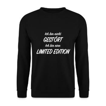 provokant Provokation Gestört Limited Edition - Unisex Pullover - Schwarz - Vorne - Alina (178cm) & Michal (187cm)
