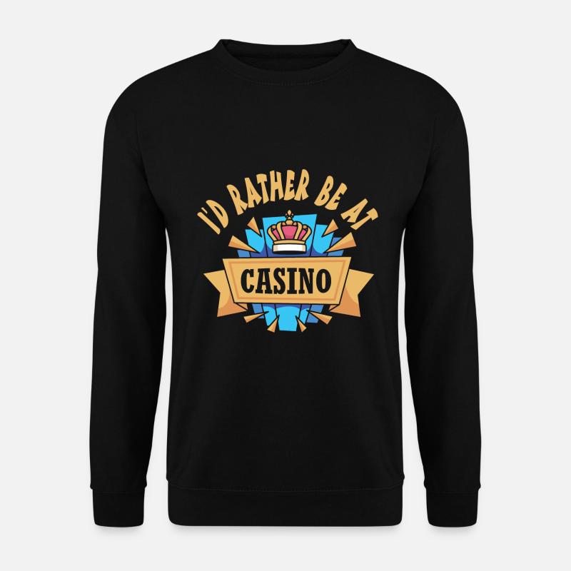 Casino - Unisex Pullover - Schwarz