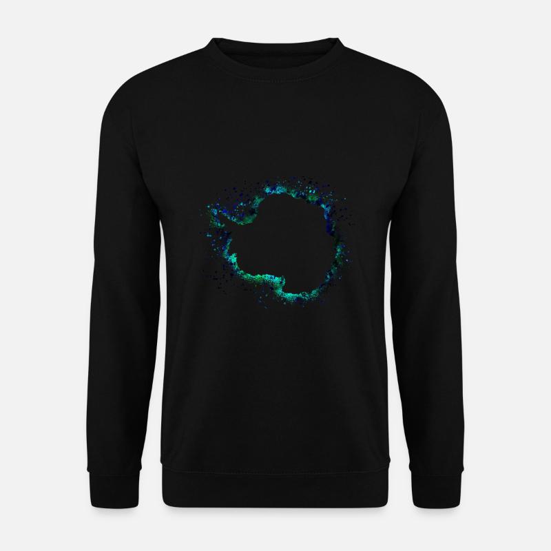 Antarctica South Pole - Unisex Sweatshirt - black