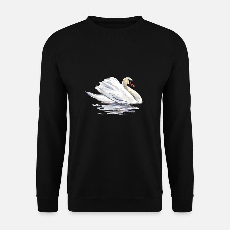 swan - Unisex Sweatshirt - black