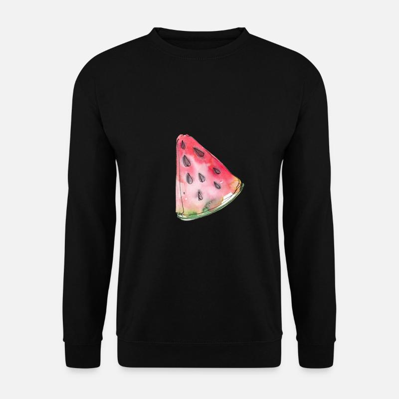 Wassermelone - Unisex Pullover - Schwarz
