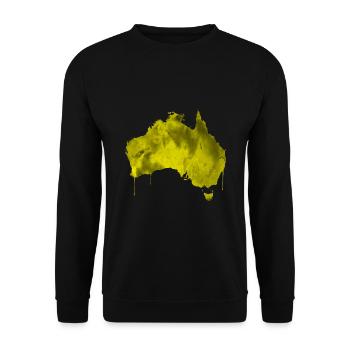 australien - Unisex Pullover - Schwarz - Vorne - Alina (178cm) & Michal (187cm)