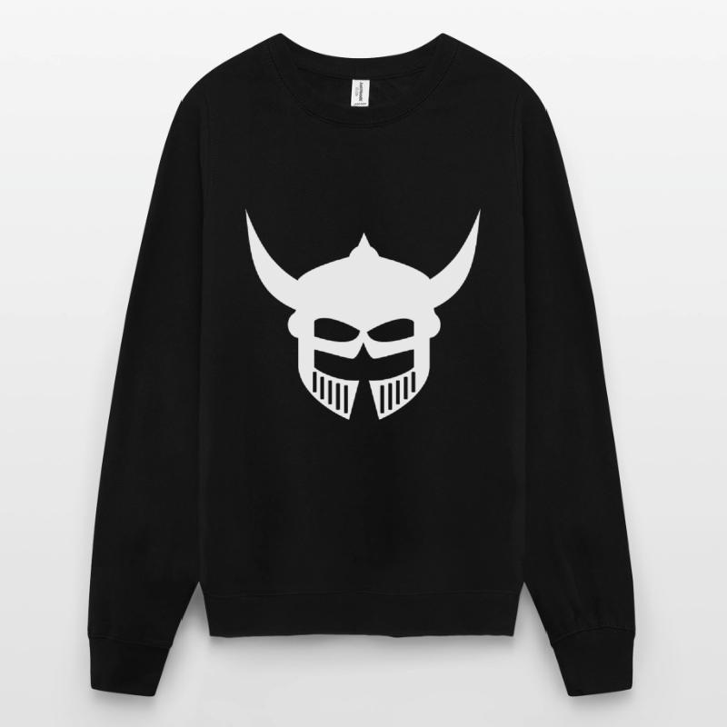 Conception de casque barbare Sweat-shirt Unisexe