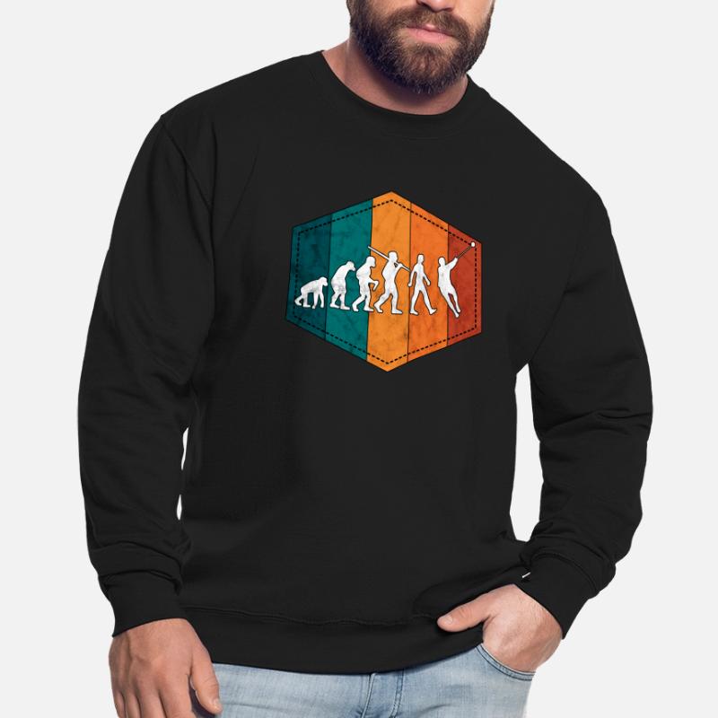 Marteau lancer évolution Marteau lancer rétro Sweat-shirt Unisexe