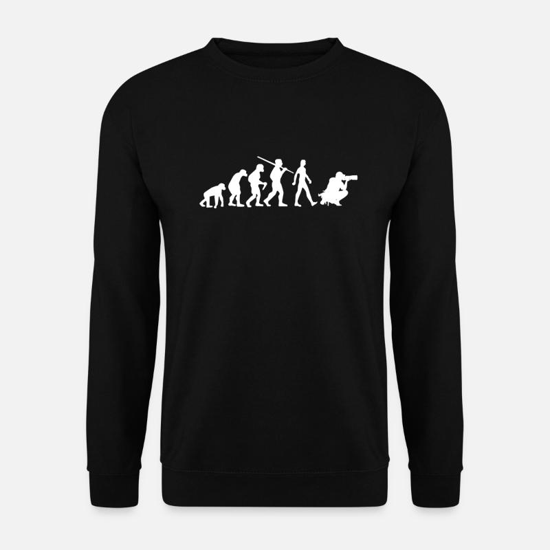 Photographie de l’évolution du photographe - Sweat-shirt Unisexe - noir