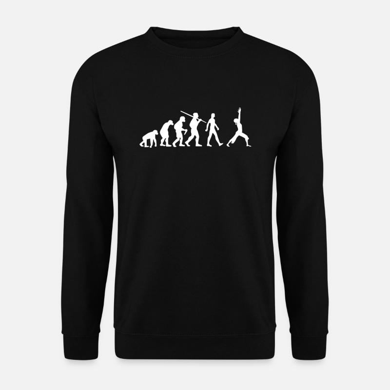 Yoga Evolution Namaste - Sweat-shirt Unisexe - noir