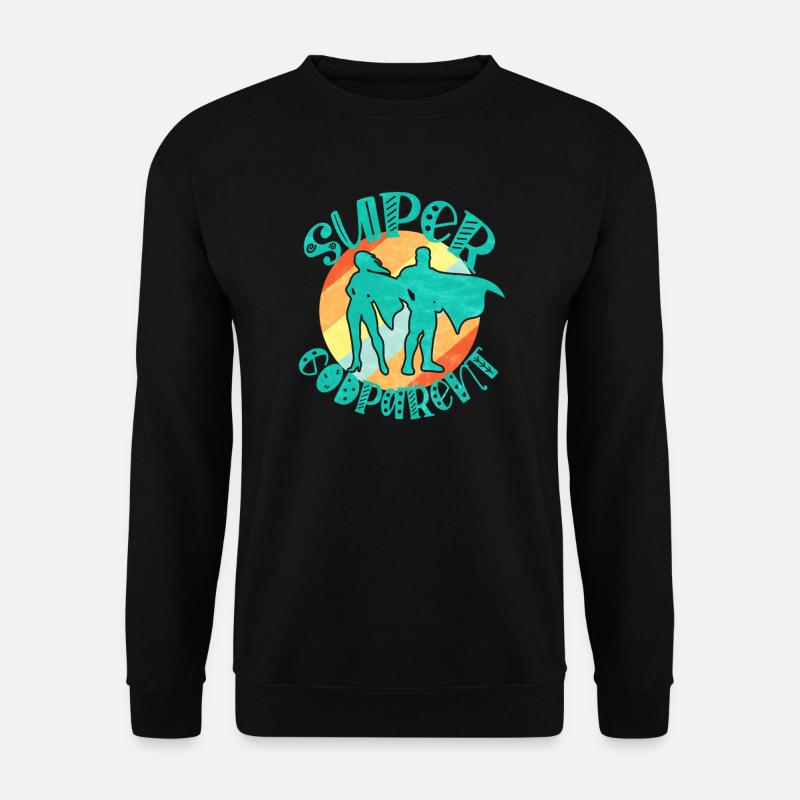 Super Pate - Unisex Pullover - Schwarz