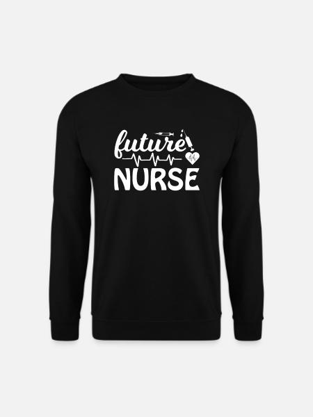 Future infirmière - Sweat-shirt Unisexe - noir