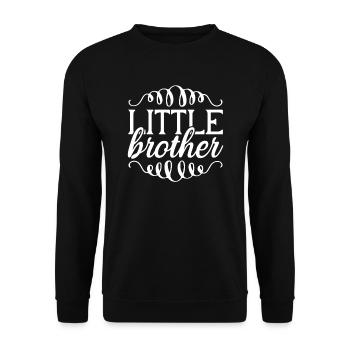 Little brother Unicorn Unicorn - Unisex Sweatshirt - black - Front - Alina (178cm) & Michal (187cm)