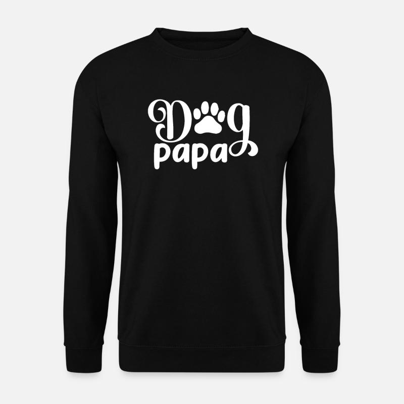 Hundepapa - Unisex Pullover - Schwarz