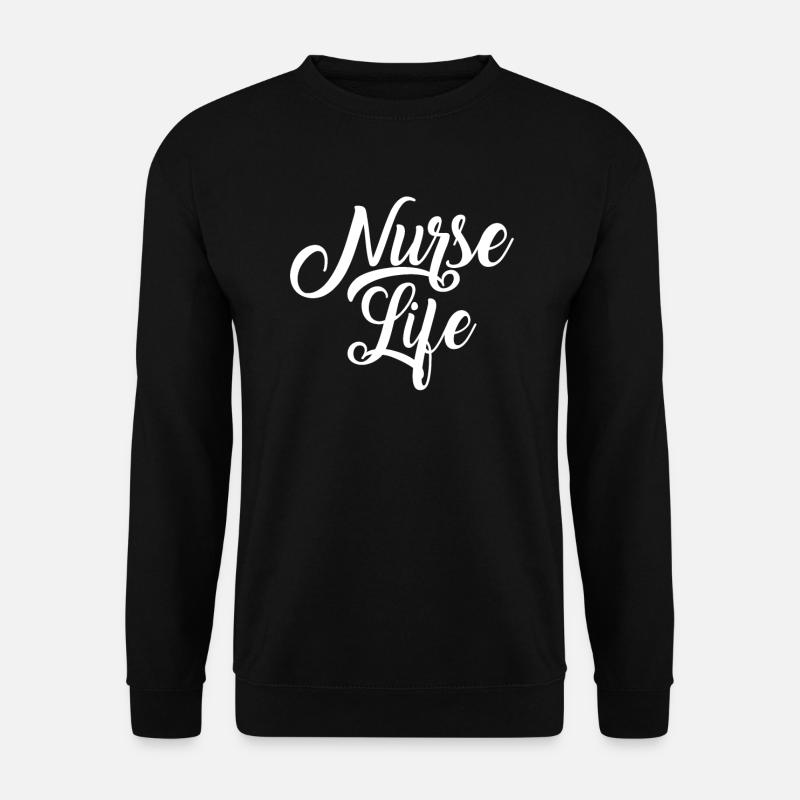 Krankenschwester Leben - Unisex Pullover - Schwarz