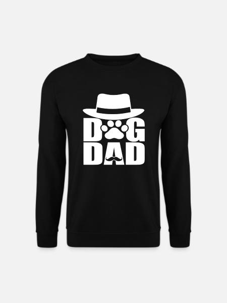 Dog Papa - Unisex Sweatshirt - black