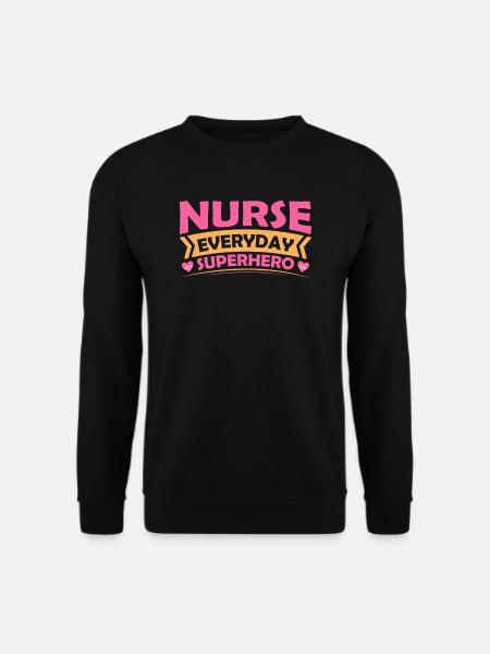 Santé et infirmière - Sweat-shirt Unisexe - noir