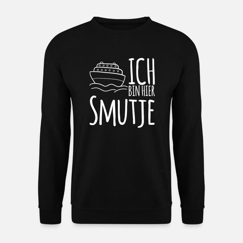 I'm here Smutje - Unisex Sweatshirt - black