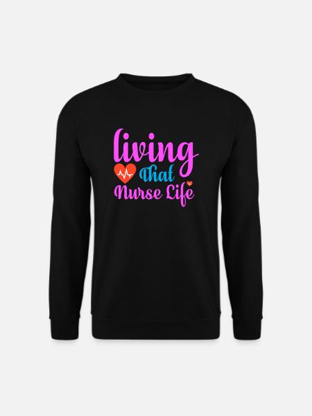 Santé et infirmière - Sweat-shirt Unisexe - noir