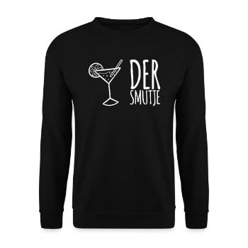 Der Smutje - Koch Segeln Motivation Mannschaft - Unisex Pullover - Schwarz - Vorne - Alina (178cm) & Michal (187cm)