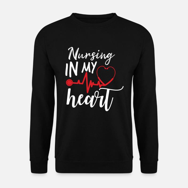 Nurse Palpitations - Unisex Sweatshirt - black
