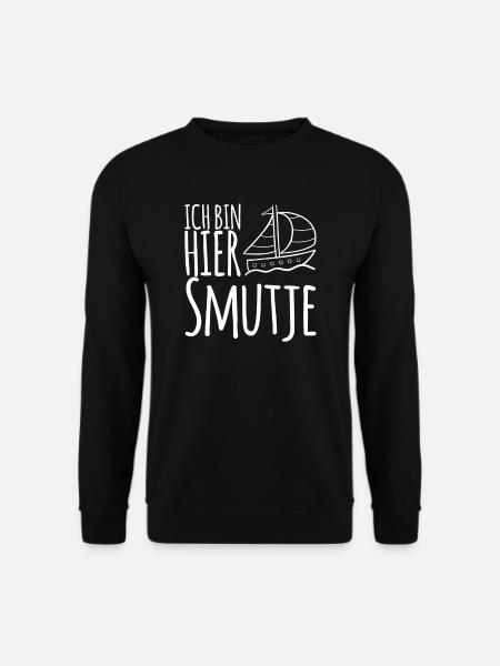 Ich bin hier Smutje - Unisex Pullover - Schwarz