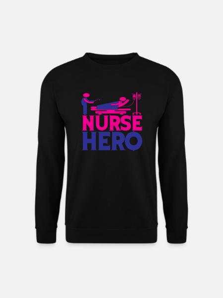 NURSE Nurse - Unisex Sweatshirt - black