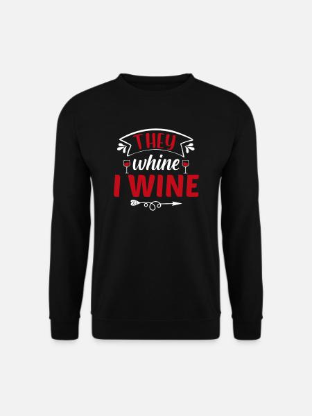 I wines - Unisex Sweatshirt - black