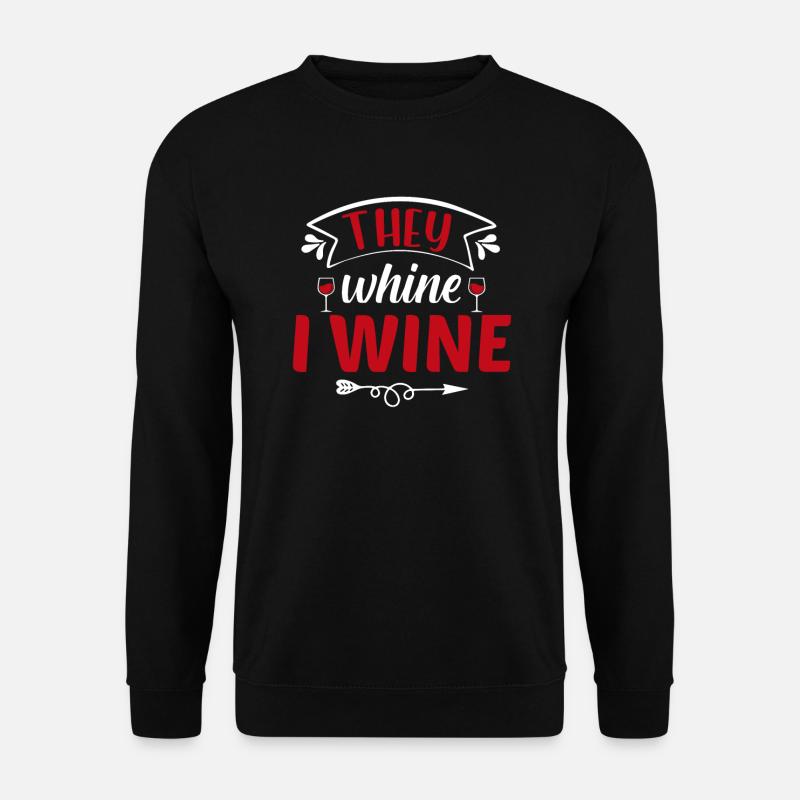 I wines - Unisex Sweatshirt - black