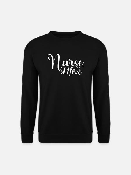 Vie d’infirmière - Sweat-shirt Unisexe - noir