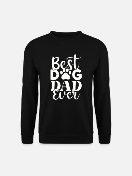 Bester Hundepapa aller Zeiten - Unisex Pullover - Schwarz