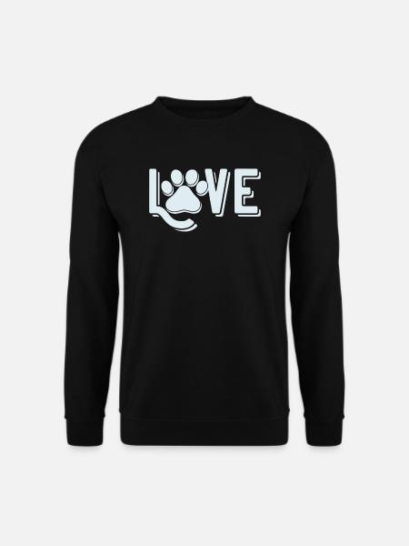 Dear dog paw - Unisex Sweatshirt - black