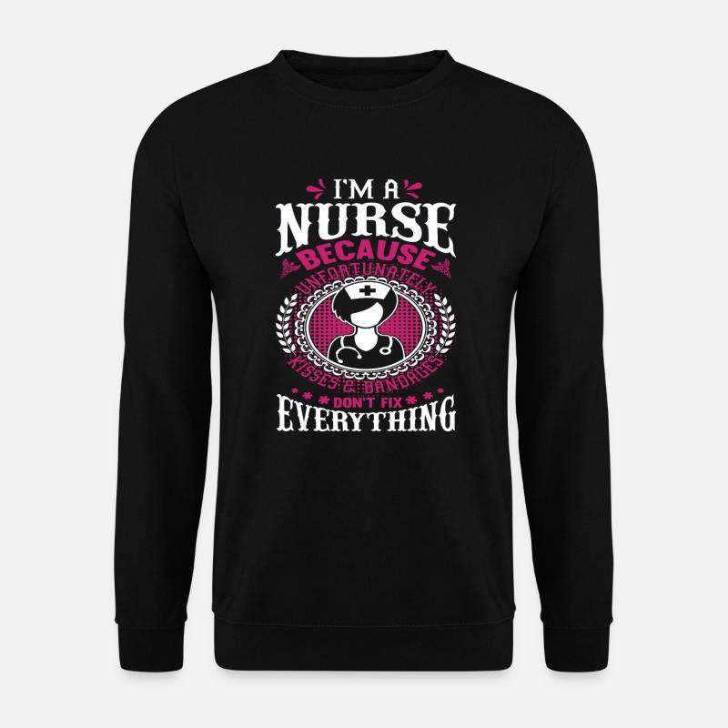 Nurse - Unisex Sweatshirt - black