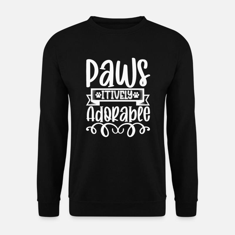 Pawsitively Admirable - Unisex Sweatshirt - black