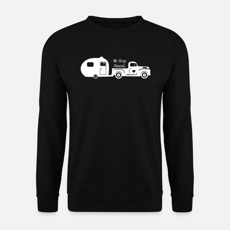 We sleep around - Unisex Sweatshirt - black
