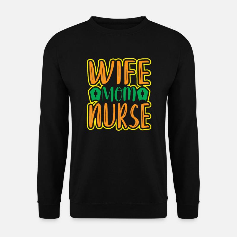 NURSE Nurse - Unisex Sweatshirt - black