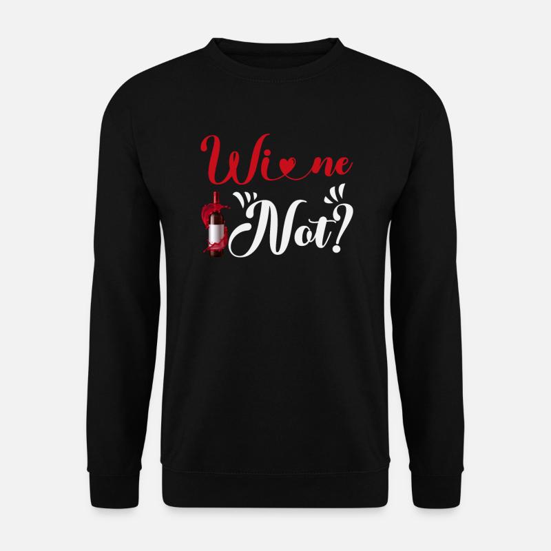 Vin pas - Sweat-shirt Unisexe - noir