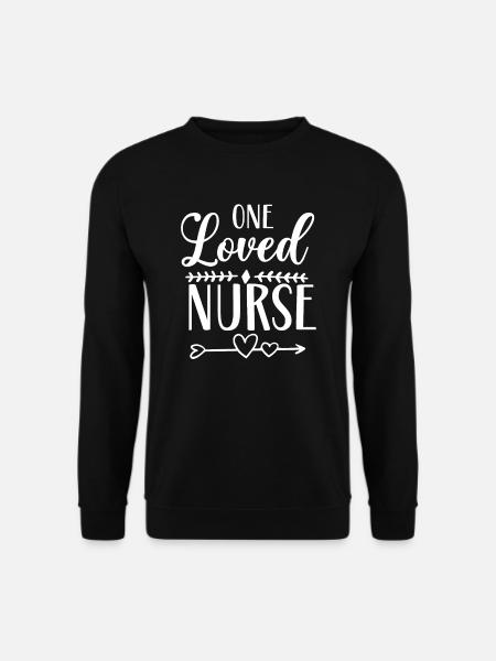 A beloved nurse - Unisex Sweatshirt - black