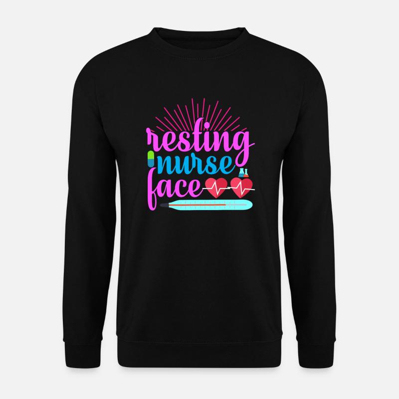 NURSE Nurse - Unisex Sweatshirt - black