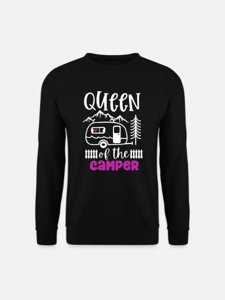 Motorhome Qeen - Unisex Sweatshirt - black