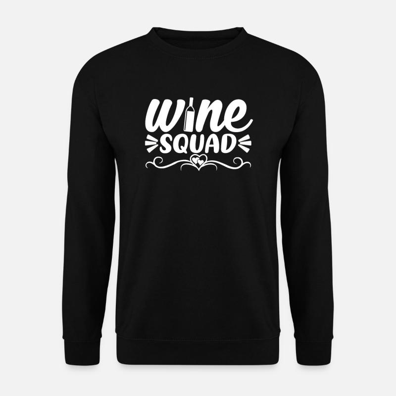 Wine troupe - Unisex Sweatshirt - black